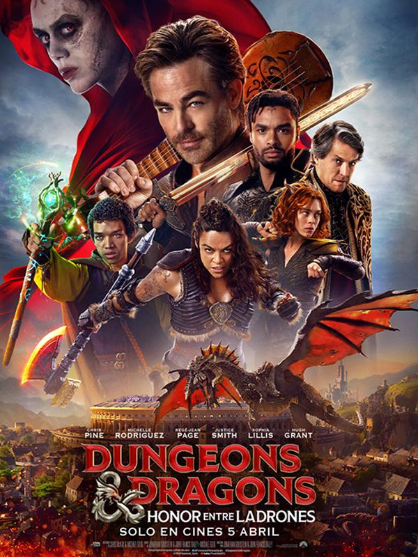 Cartel de la película Dungeons & Dragons Honor entre ladrones (2023)