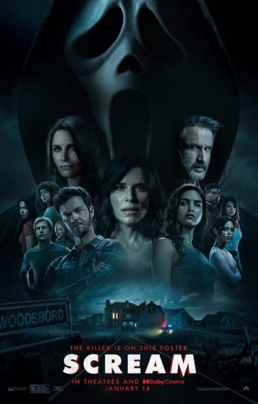 Cartel de la película Scream V (2022)