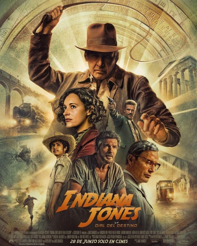 Cartel de la película Indiana Jones y el dial del destino (2023)