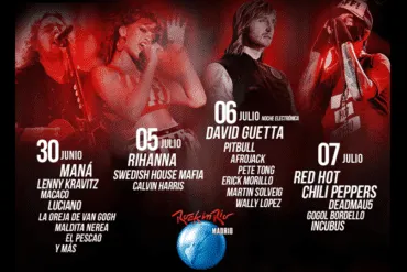 CARTEL ROCK IN RIO MADRID 2012