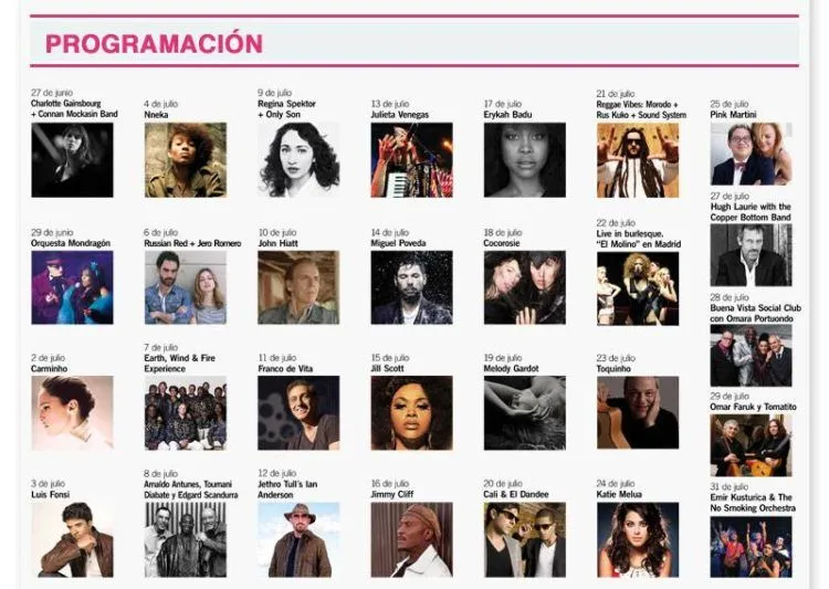 Conciertos Los Veranos De La Villa Teatro Circo Price 2012