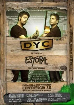 Estopa-gira-Directo-y-Copas-2.0-cartel-2012 Estopa Gira Directo Y Copas 2.0 Cartel 2012
