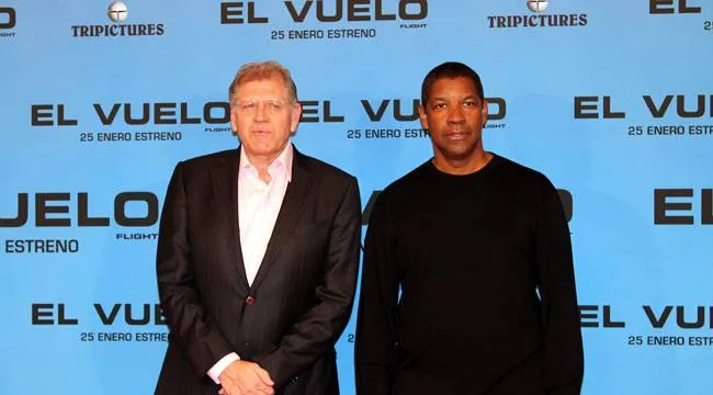 El vuelo (flight) con Robert Zemeckis y Denzel Washington