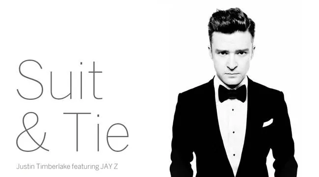 Justin Timberlake en “Suit & Tie”, el primer single de su último disco “The 20/20 Experience