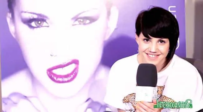 Angy durante la entrevista para LosInterrogantes.com
