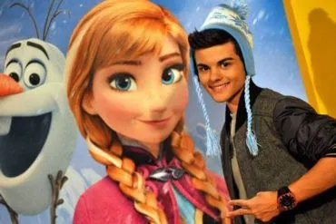 Abraham Mateo pone banda sonora a la película “Frozen, el Reino del Hielo”