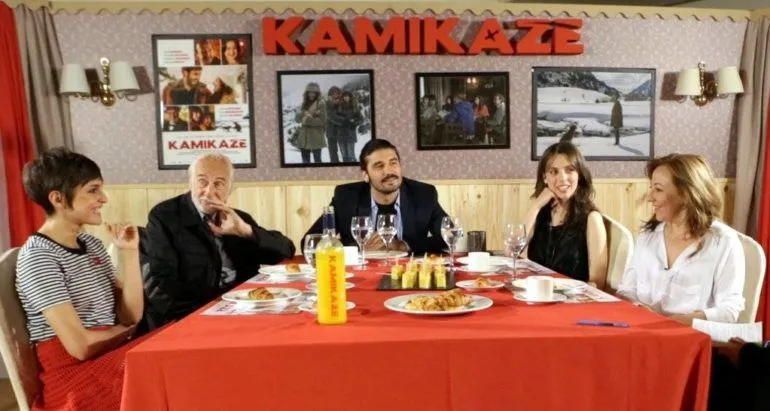 Película Kamikaze, entrevista con el reparto