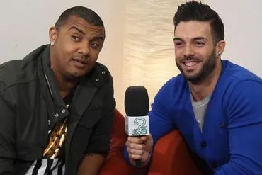 Imagen de Rasel y Henry Méndez durante la entrevista en LosInterrogantes.com