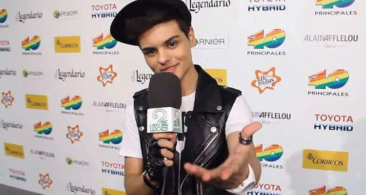 Abraham Mateo vídeo entrevista en Primavera Pop 2014