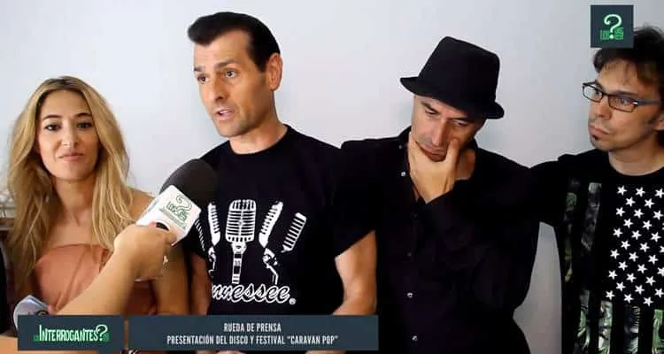Imagen de la entrevista de 'Caravan Pop' (2014)