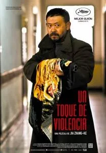 Cartel de 'Un toque de violencia'