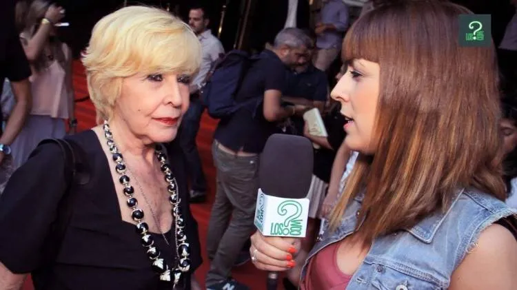 Concha Velasco en el estreno de #CHEF