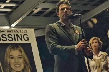 Benn Affleck en rueda de prensa ficticia en 'Perdida'