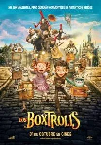 Cartel de la pelicula Los Boxtrolls