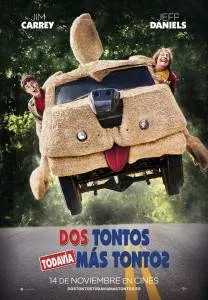Cartel de 'Dos tontos todavía más tontos'
