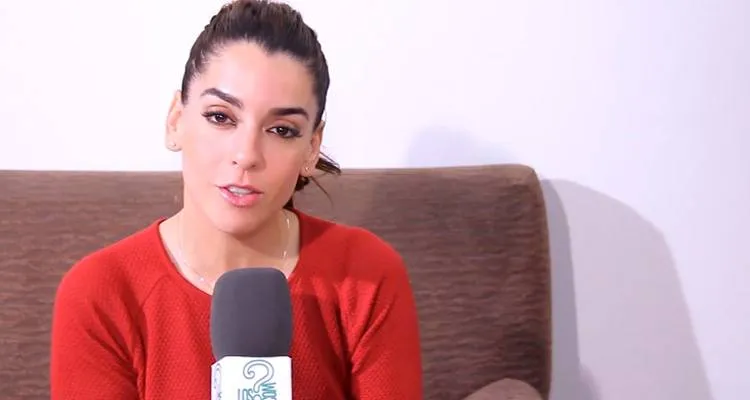Ruth Lorenzo durante la entrevista hablando de su disco 'Planeta azul'