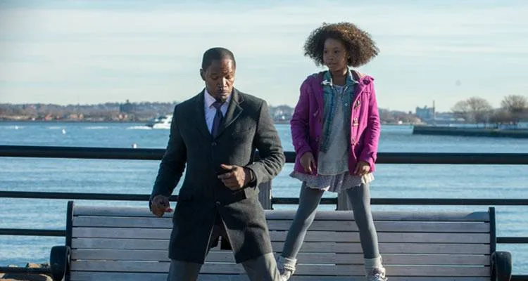 Jamie Foxx y Quvenzhané Wallis en la película musical