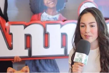 María Parrado durante la entrevista a LosInterrogantes.com por