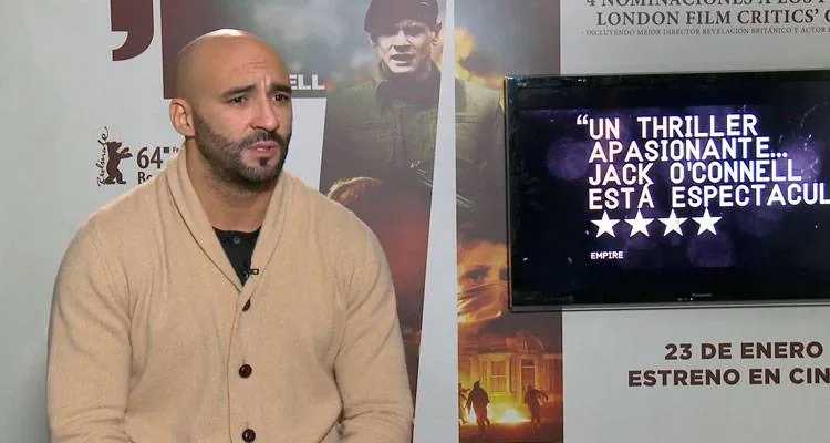 Yann Demange durante la entrevista a LosInterrogantes.com por la película 