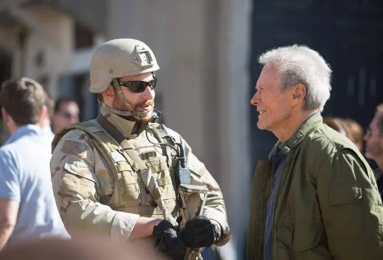 Bradley Cooper y Clint Eastwood -