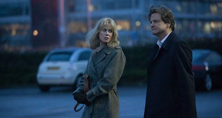 Nicole Kidman y Colin Firth en la película