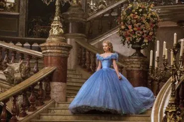 Lily james en la película