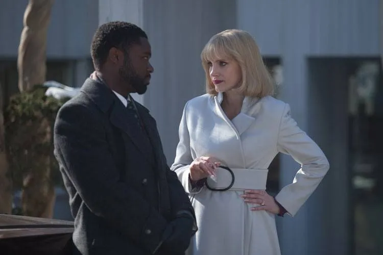 David Oyelowo y Jessica Chastain en