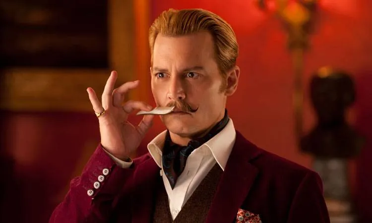 Johnny Depp en Mortdecai (2015)
