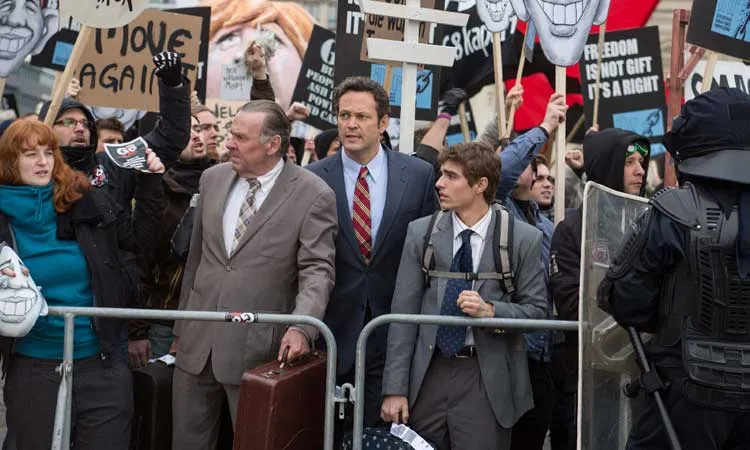 Tom Wilkinson, Vince Vaughn y Dave Franco en