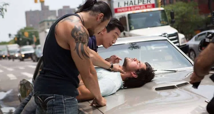 Imagen de Taylor Lautner en la película 'Tracers'