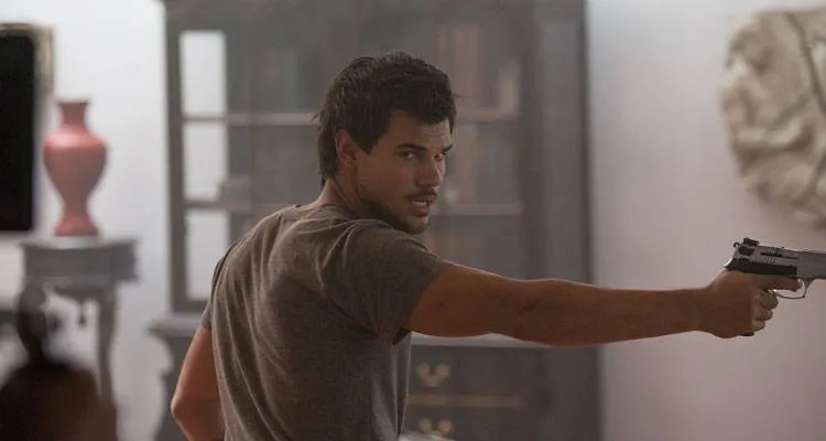 Imagen de Taylor Lautner en la película 'Tracers'