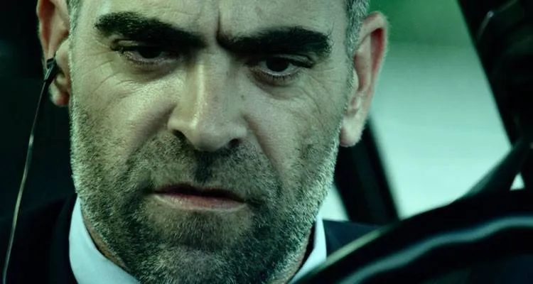 Luis Tosar en la película de 'El desconocido' (2015)