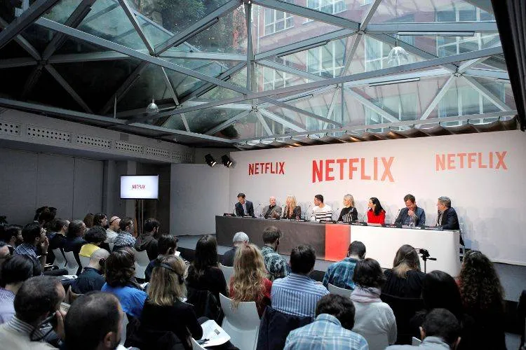 Rueda de prensa presentación de Netflix España