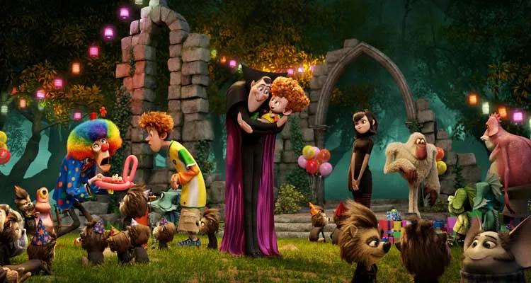 Imagen de la película de animación 'Hotel Transilvania 2'