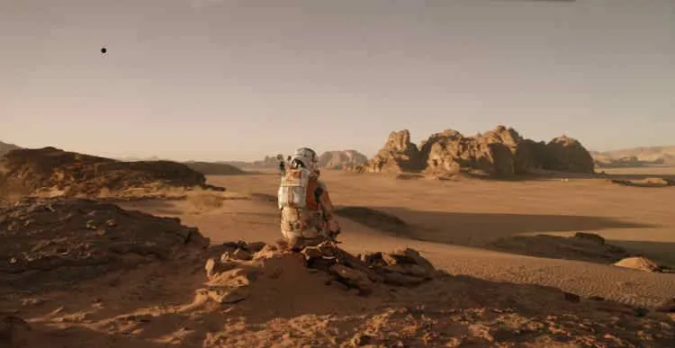 Matt Damon en una escena de la película 'Marte' de Ridley Scott