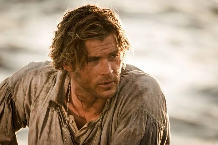 Chris Hemsworth en la película 'En el corazón del mar'