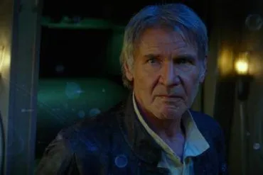 Han Solo (Harrison Ford) en Star Wars El despertar de la Fuerza