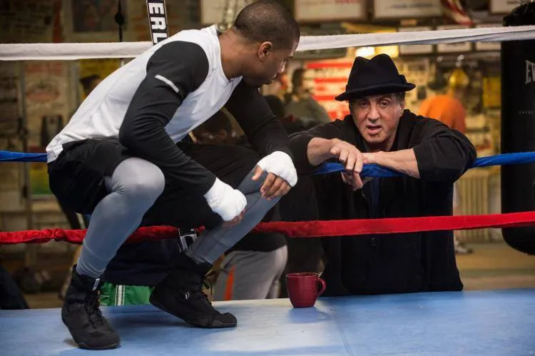 Michael B. Jordan y Sylvester Stallone