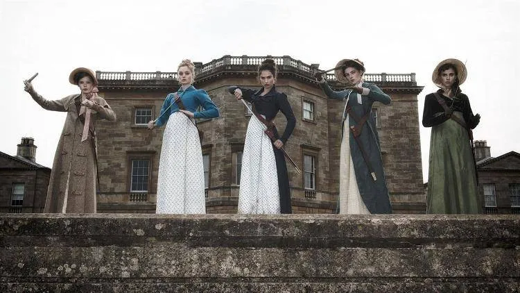 Bella Heathcote, Lily James, Millie Brady, Suki Waterhouse