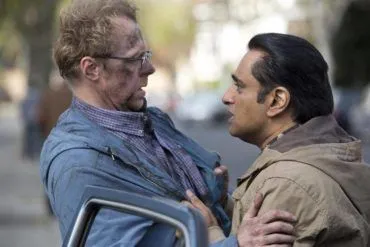 Sanjeev Bhaskar y Simon Pegg