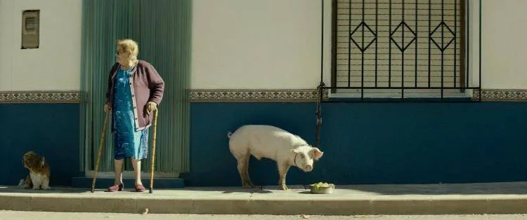 Una imagen de la película de Pozoamargo