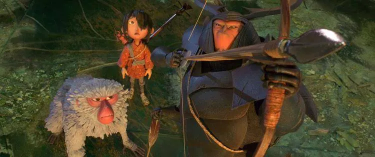 Kubo, Mona y Escarabajo