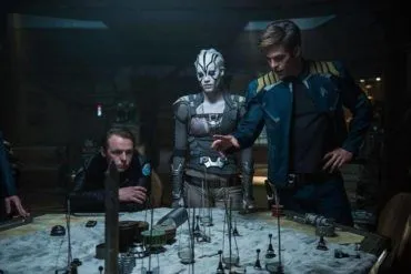 Chris Pine, Simon Pegg, Sofia Boutella