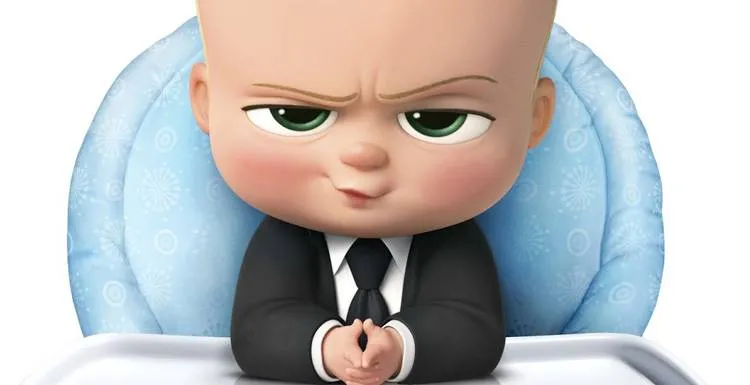 Bebé Jefazo apunto de dar un par de órdenes