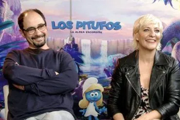 Eva Hache y Jordi Sánchez durante la entrevista con Los Interrogantes