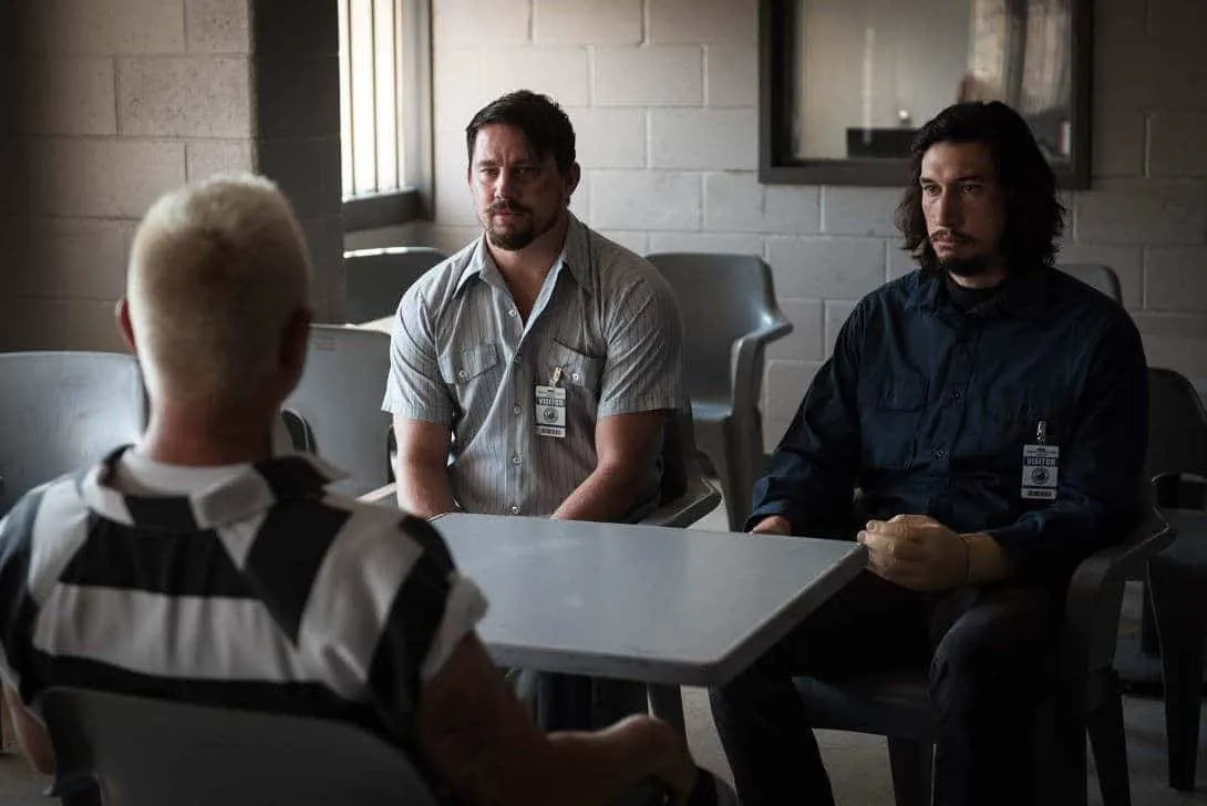 Adam Driver y Channing Tatum en 