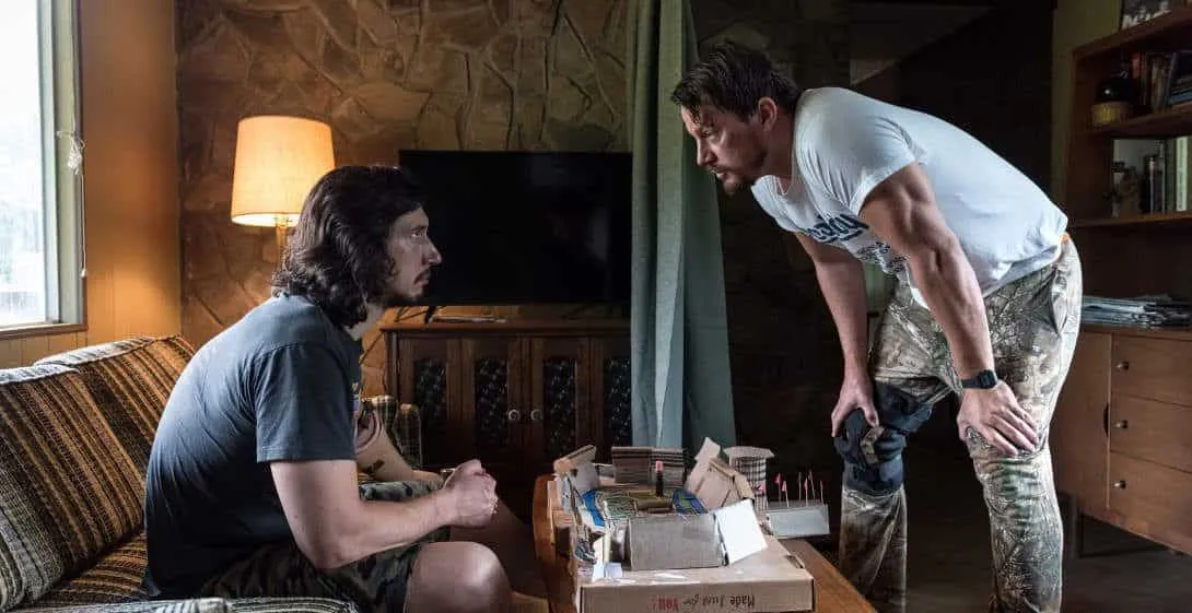 Adam Driver y Channing Tatum en una escena de la película