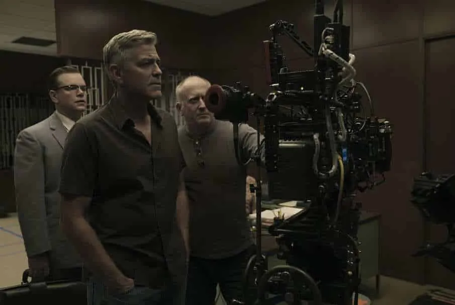 George Clooney, director de Suburbicon, durante su rodaje.