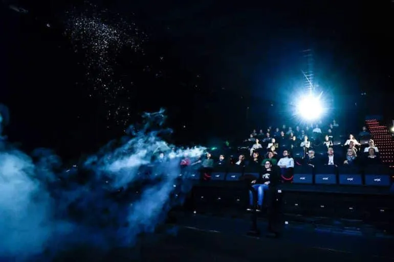La nueva sala de Kineapolis 4DX