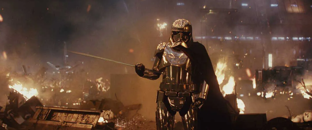 Gwendoline Christie es Captain PhasmaGwendoline Christie es Captain Phasma